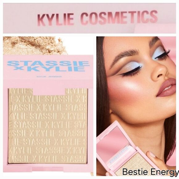 Kylie Cosmetics Stassie X Kylie Pressed Illuminating Powder - Picture 1 of 9